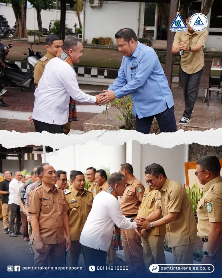 Direktur PAM Tirta Karajae Turut Hadiri Penyambutan dan Silaturahmi dengan Wali Kota Palu 